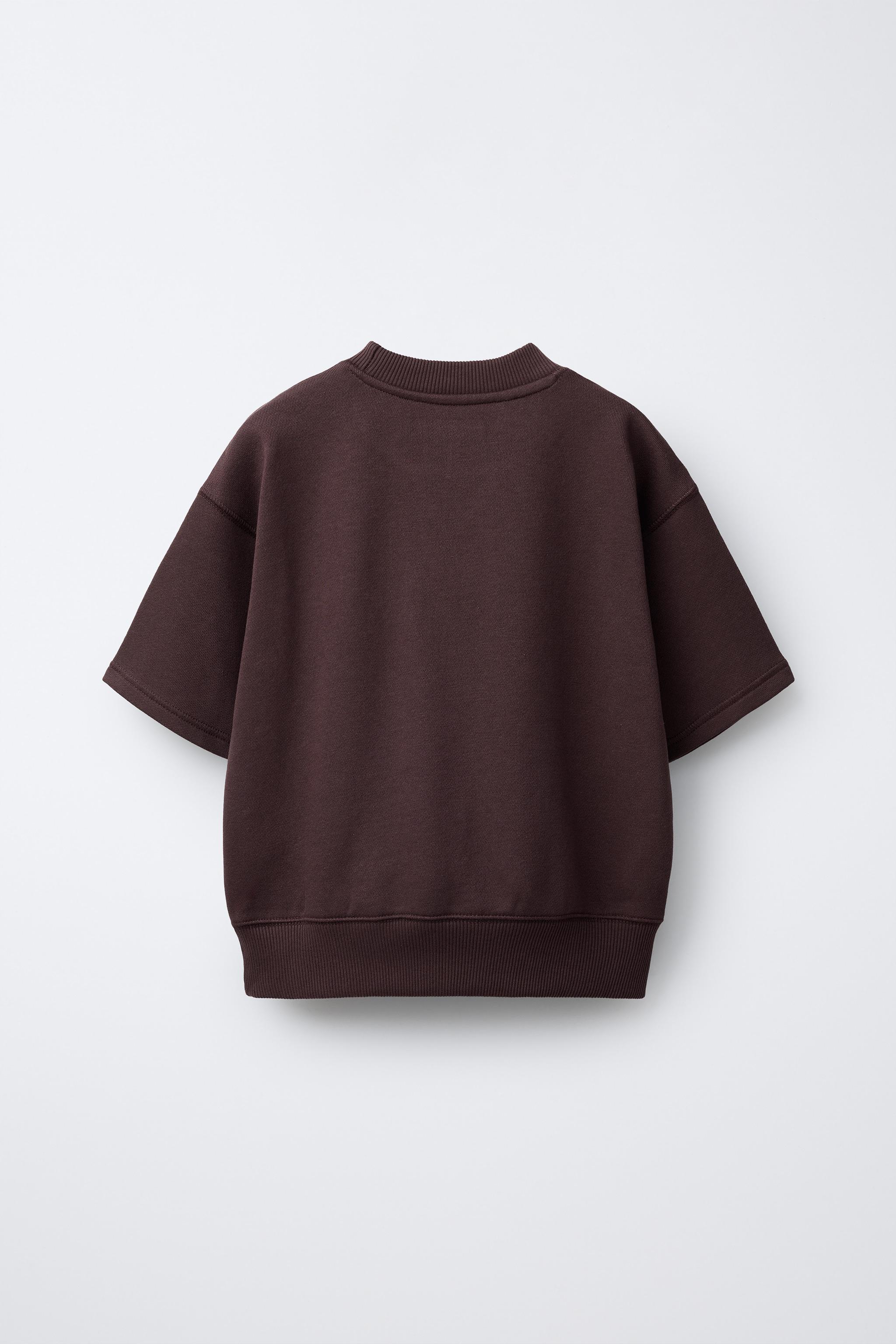 ENSEMBLE T-SHIRT ET SHORT À INSCRIPTION BRODÉE